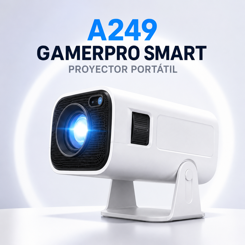 GamerPro A249 – ¡Convierte Cualquier Pared en un Cine!