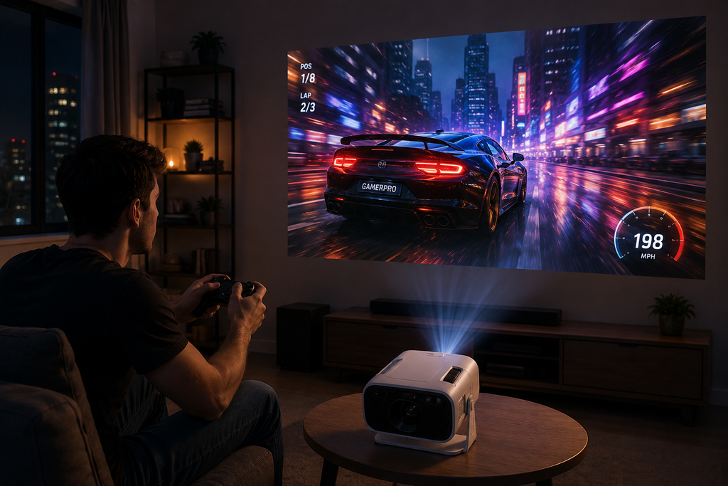 GamerPro A249 – ¡Convierte Cualquier Pared en un Cine!